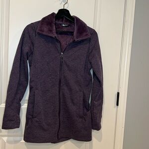 Women’s The North Face purple jacket.